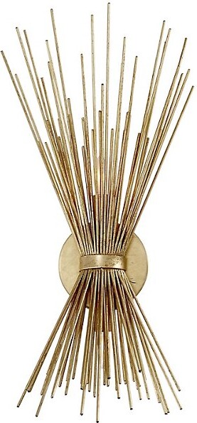 Visual Comfort Signature Strada Small Wall Sconce in Gold