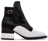 Thumbnail for your product : Jeffrey Campbell Leto Bootie with Cow Hair