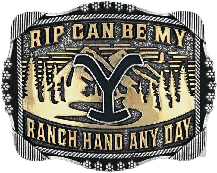 Montana Silversmiths Officially Licensed Yellowstone Attitude Belt