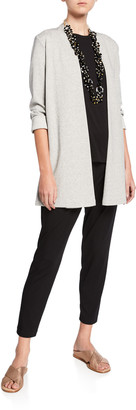 Eileen Fisher Slim Slouchy Ankle Pants