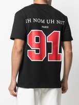 Thumbnail for your product : Ih Nom Uh Nit Chicago-print cotton T-shirt