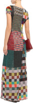 Thumbnail for your product : Missoni Patchwork Intarsia-knit Maxi Dress