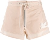 Thumbnail for your product : Courreges Drawstring Waist Shorts
