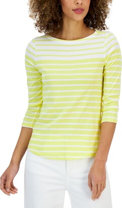 macys yellow tops