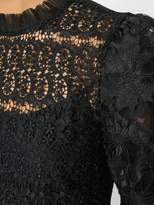 Thumbnail for your product : MICHAEL Michael Kors flower appliqué lace blouse