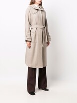 Thumbnail for your product : Giorgio Armani Virgin Wool-Blend Hooded Coat