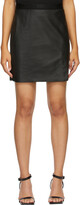 Thumbnail for your product : Wolford Black Faux-Leather Estelle Miniskirt