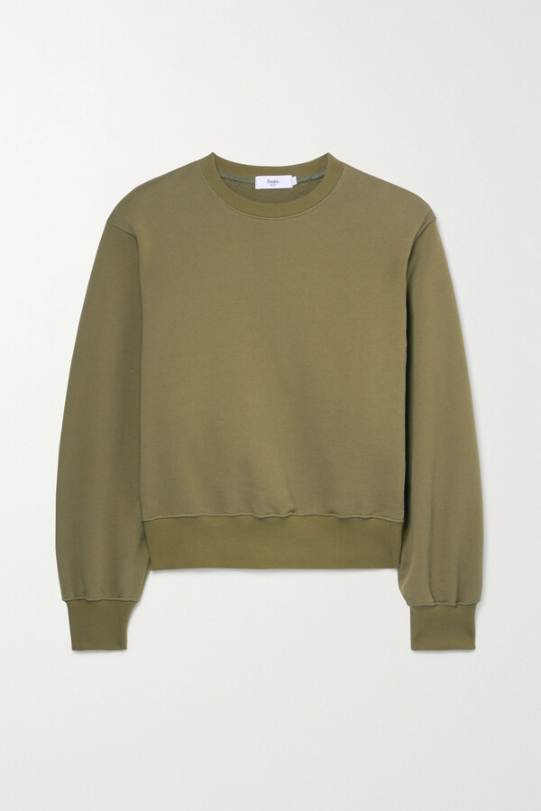 olive green pullover