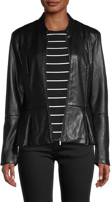 bagatelle collection leather jacket