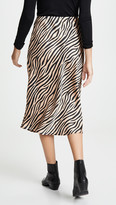 Thumbnail for your product : re:named apparel Jully Tiger Midi Skirt