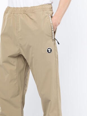 AAPE BY *A BATHING APE® Logo-Patch Track Pants