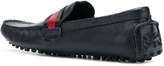 Thumbnail for your product : Versace Jeans logo strap loafers