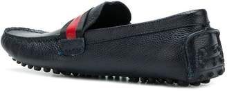 Versace Jeans logo strap loafers