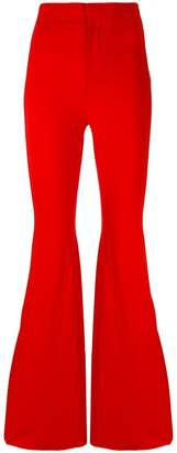 Givenchy high waist flared trousers