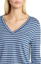 Thumbnail for your product : Caslon Long Sleeve V-Neck Shirt