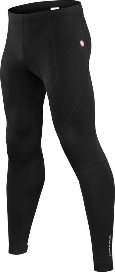 qualidyne Men's Cycling Bike Pants 3D Padded Winter Thermal Cycling Tights  Compression Outdoor Riding Bicycle Leggings - ShopStyle Trousers