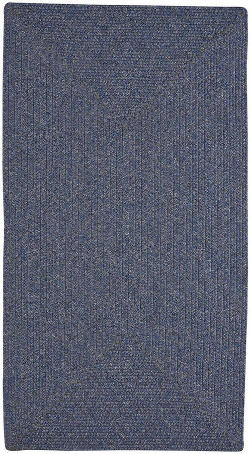 Capel Candor Concentric Blue 8 ft. x 8 ft. Area Rug