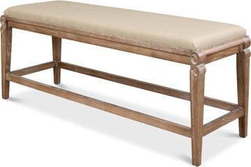 Sarreid Ltd. Smith Building Parlor Wood Bench