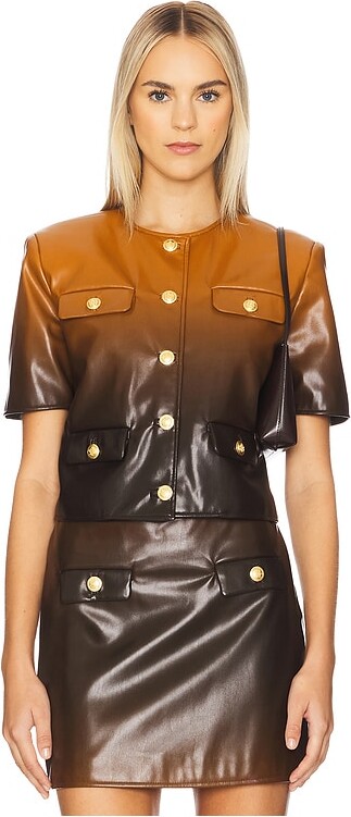 Paradis Pleather Jacket