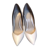 Thumbnail for your product : Elie Tahari White Leather Heels