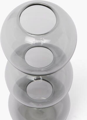 YALI GLASS Bubble Glass Vase - Grey