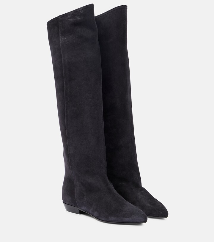Isabel Marant Skarlet suede knee-high boots