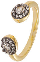 Thumbnail for your product : Michela Rhinestone Accented Cuff Ring