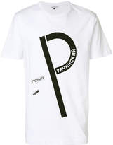 Thumbnail for your product : Gosha Rubchinskiy P logo T-shirt