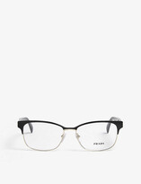 Thumbnail for your product : Prada Pr65rv metal and acetate glasses