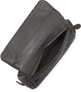 Thumbnail for your product : Bottega Veneta Woven Mini Crossbody Bag, Gray