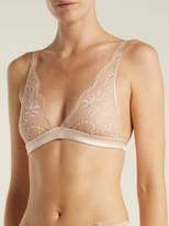 Thumbnail for your product : Fleur of England Signature Lace Soft-cup Bra - Womens - Light Pink