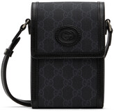 Thumbnail for your product : Gucci Black Mini GG Supreme Pouch