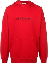 Thumbnail for your product : Givenchy Paris logo vintage hoodie