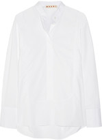 Thumbnail for your product : Marni Bib-front cotton shirt