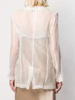 Thumbnail for your product : AILANTO sheer blazer jacket