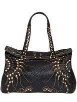Thumbnail for your product : Roberto Cavalli Regina Studded Nappa Leather Top Handle