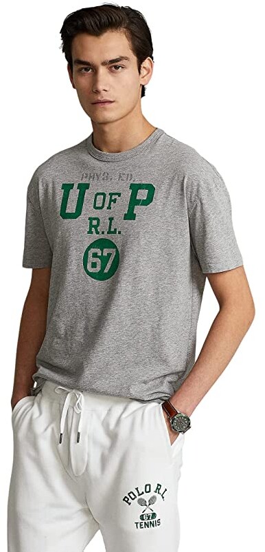 Ralph Lauren Classic Fit Jersey Graphic T-Shirt - ShopStyle