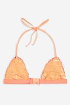 Thumbnail for your product : Jaded London Peach Flip Bikini Top