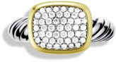 Thumbnail for your product : David Yurman Noblesse Ring with Diamonds and Gold