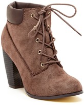 Thumbnail for your product : Michael Antonio Manessa Lace-Up Ankle Bootie