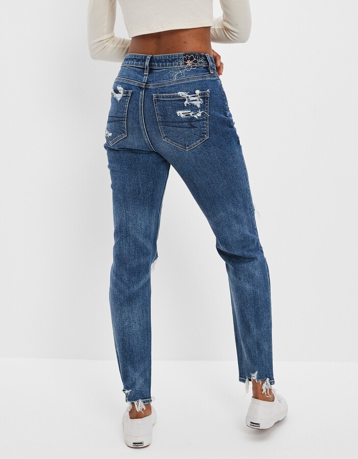 American Eagle Outfitters AE Ripped Mom Jean - ShopStyle