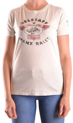 Belstaff Women's Beige Cotton T-shirt