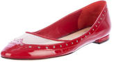 Thumbnail for your product : Azzaro Patent Flats w/ Tags