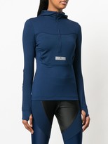Thumbnail for your product : adidas by Stella McCartney Run hooded jacket