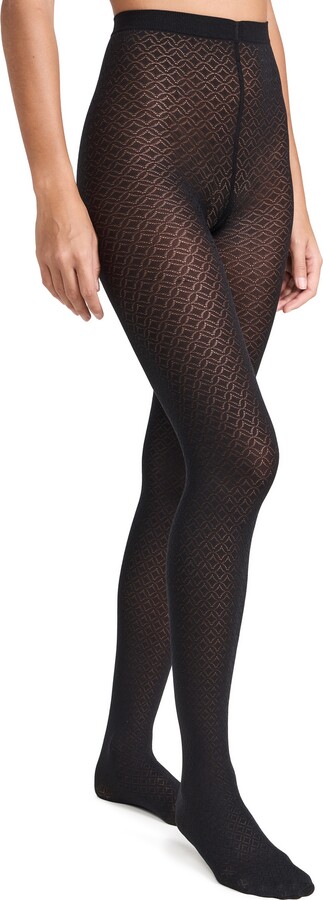 Me Moi MeMoi Women's Textured Argyle Patterned Sweater Tights - ShopStyle  Hosiery