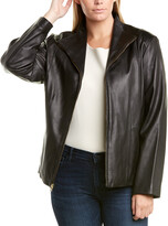 plus size womens leather jackets sale