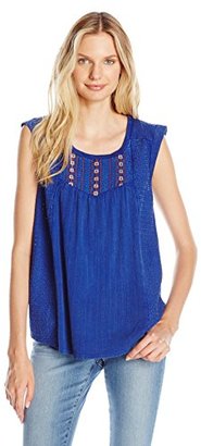 Lucky Brand Women's Washed Knit Top