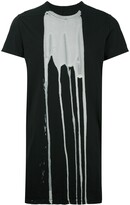Thumbnail for your product : Rick Owens ink spill print T-shirt