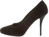 Thumbnail for your product : Balenciaga Suede Pointed-Toe Pumps