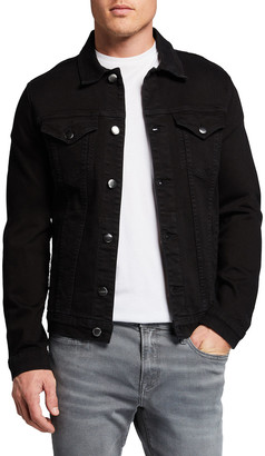 mens denim utility jacket